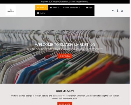 website thubmnail of Smash Marketing