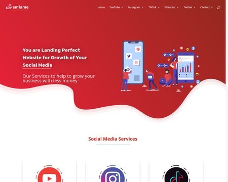 website thubmnail of Smfame