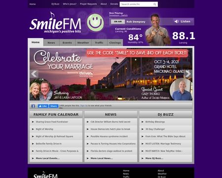 website thubmnail of SmileFM