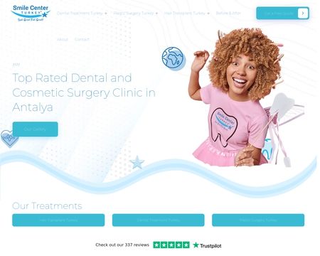 website thubmnail of Smile Center Turkey®