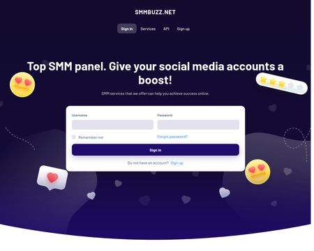 website thubmnail of Smmbuzz.net