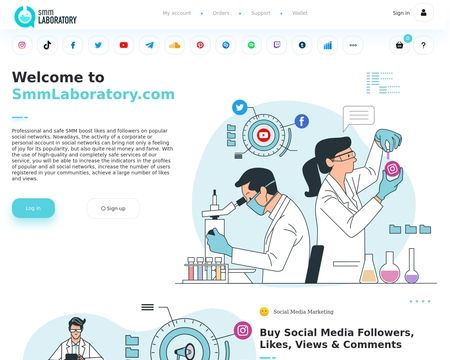 website thubmnail of Smmlaboratory