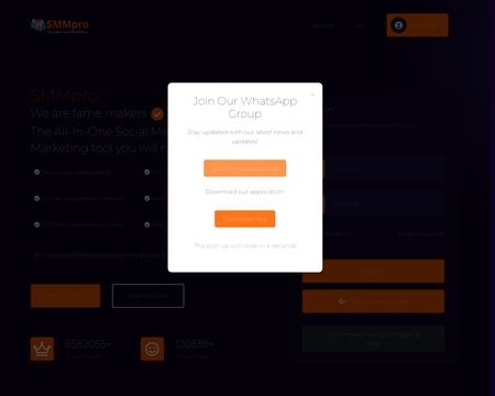 website thubmnail of SMMpro