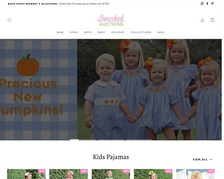 website thubmnail of Smocked Auctions
