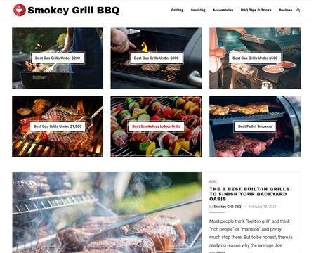website thubmnail of Smokeygrillbbq