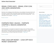 Thumbnail of Online Hack Generator
