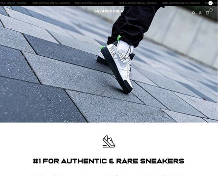website thubmnail of Sneakercrew.net