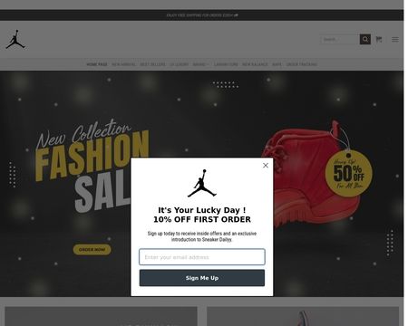 website thubmnail of Sneakerdailyy