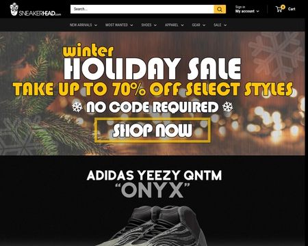 website thubmnail of SneakerHead