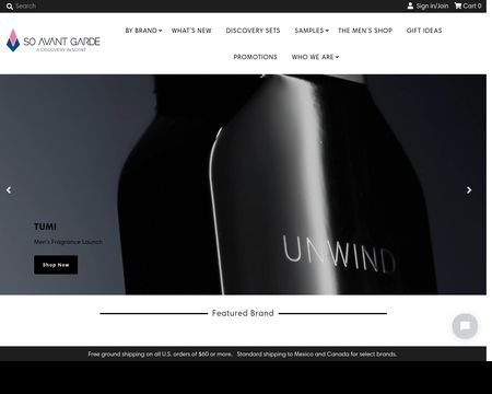 website thubmnail of So-avant-garde