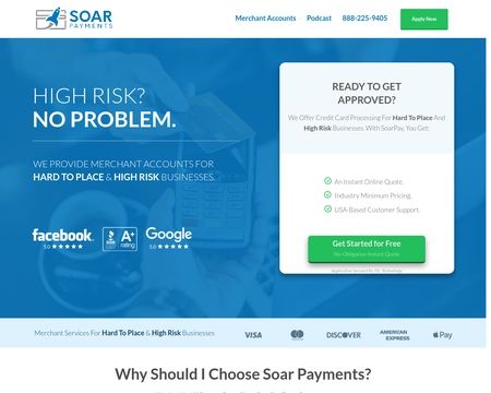 website thubmnail of SoarPayments