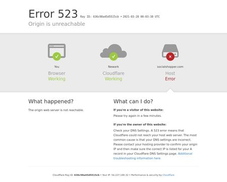 website thubmnail of SocialShopper