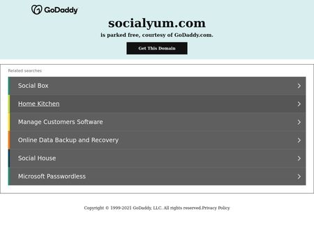 website thubmnail of Socialyum