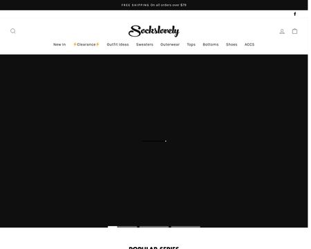 website thubmnail of Sockslovely