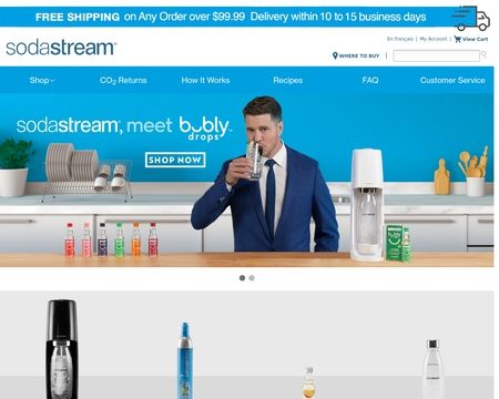 website thubmnail of SodaStream Canada