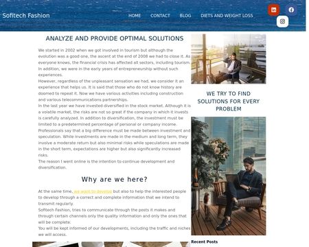 website thubmnail of Sofitech-fashion