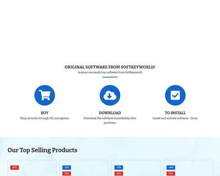 website thubmnail of Softkeyworld