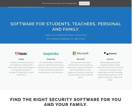 website thubmnail of Software4students