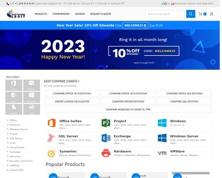 website thubmnail of Softwarelegit