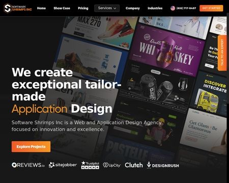 website thubmnail of Software Shrimps Inc