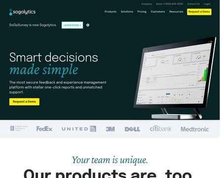 website thubmnail of Sogolytics