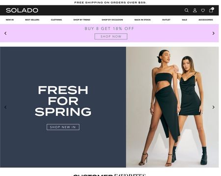 website thubmnail of Solado