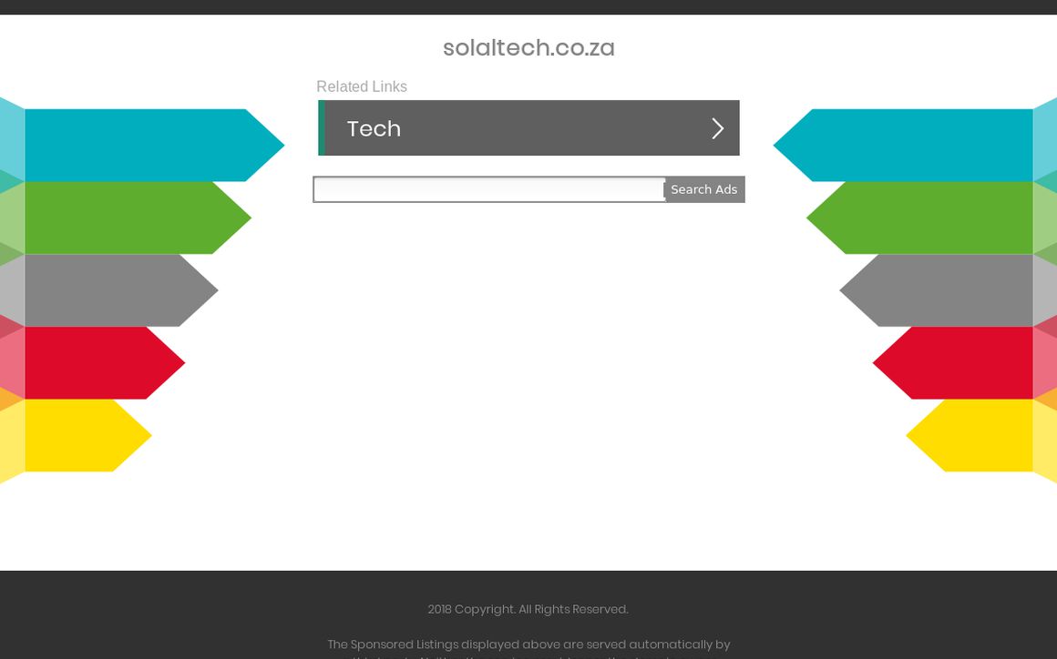 website thubmnail of Solaltech.co.za