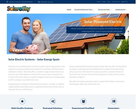 website thubmnail of Solar-sky