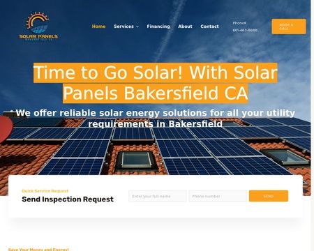 website thubmnail of Solarpanelsbakersfieldca