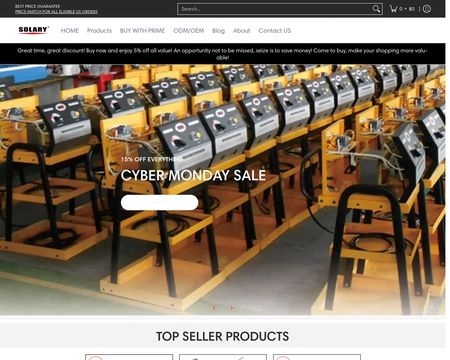 website thubmnail of Solary.us