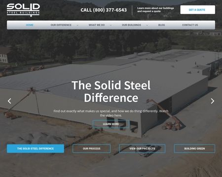 website thubmnail of SolidSteelBuildings