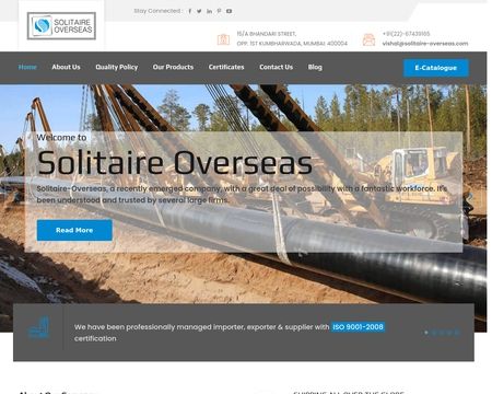 website thubmnail of Solitaire-overseas