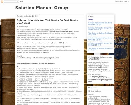 Solution Manual Group