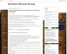 Thumbnail of Solution Manual Group