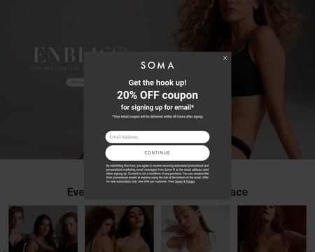 website thubmnail of Soma Intimates