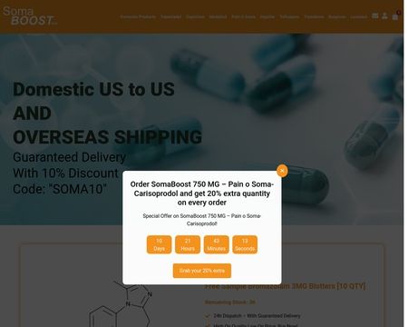 website thubmnail of Somaboost.net