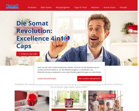 website thubmnail of Somat.de
