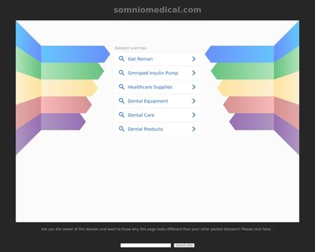 website thubmnail of Somnio International