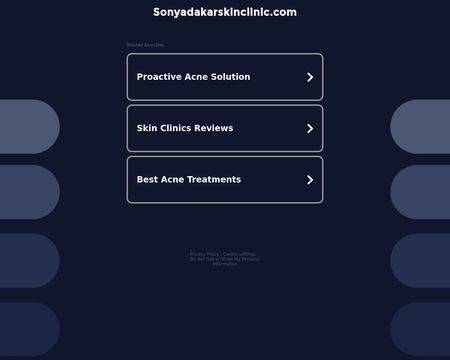 website thubmnail of SonyaDakarSkinClinic