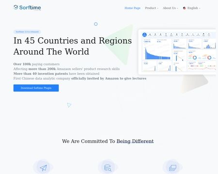 website thubmnail of Sorftime