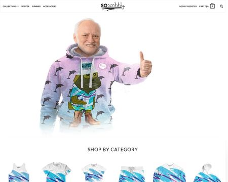 website thubmnail of SoScribbly