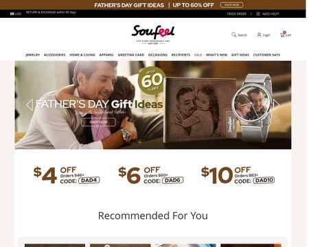website thubmnail of Soufeel