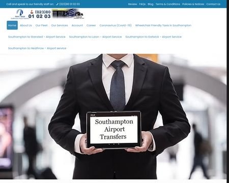 website thubmnail of SouthamptonAirportTaxis