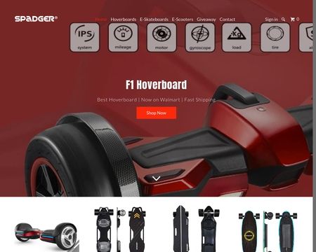 website thubmnail of Spadger