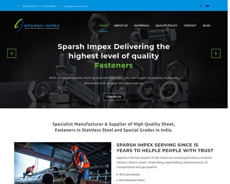 website thubmnail of Sparshimp