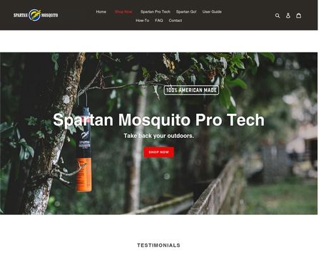 website thubmnail of Spartanmosquito