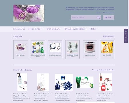 website thubmnail of Spavacandles