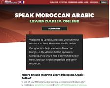 Thumbnail of Speak Moroccan Arabic