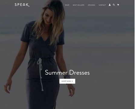 website thubmnail of Speak