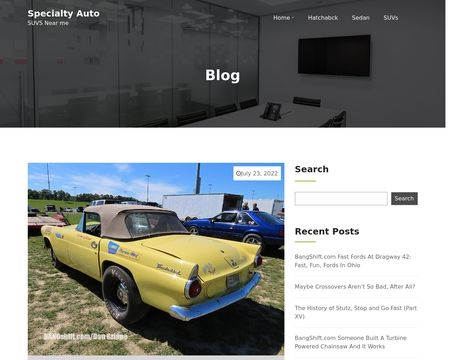 website thubmnail of Specialty Auto